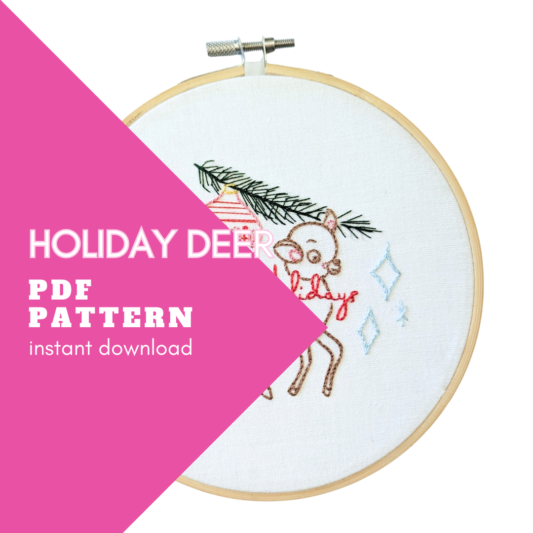 Holiday Deer PDF Pattern