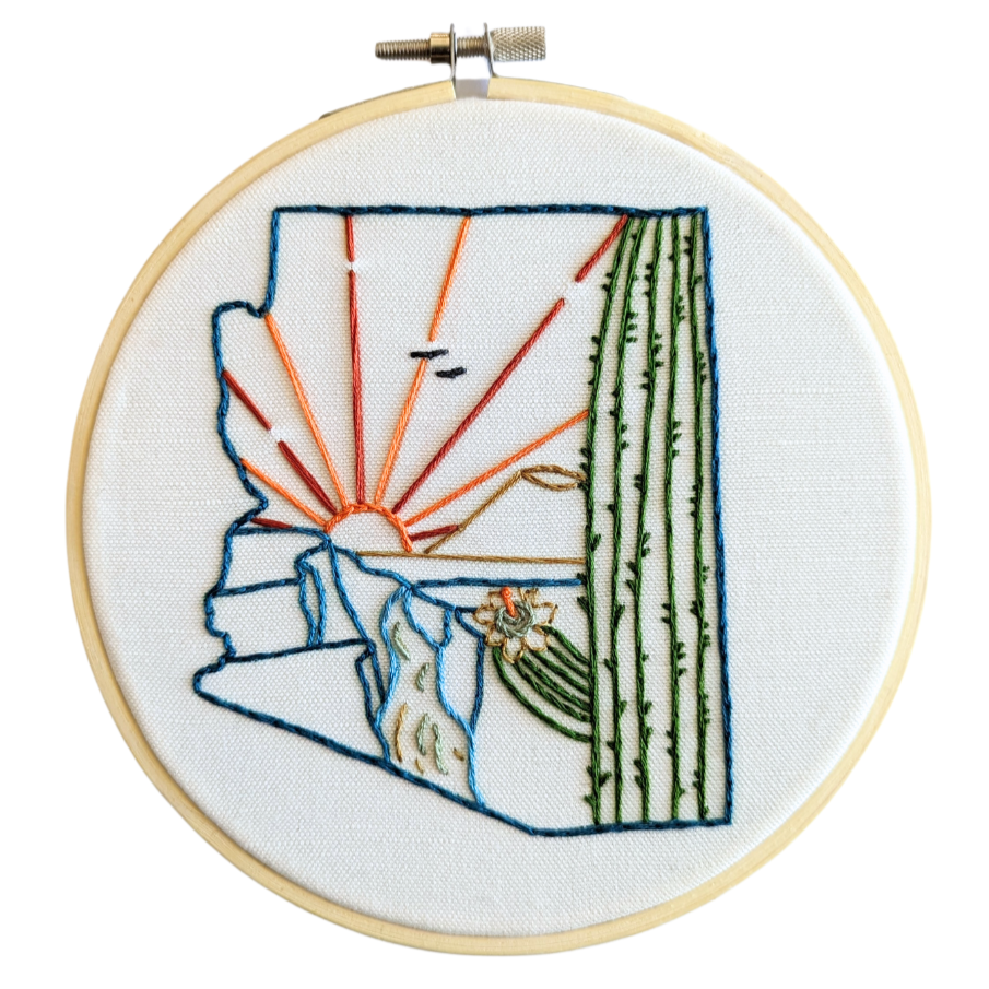 Arizona Sunrise Embroidery Kit