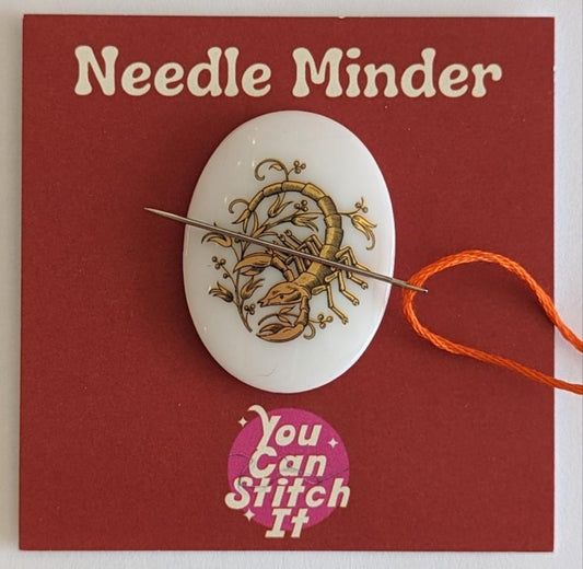 Vintage Zodiac Needle Minder - Scorpio