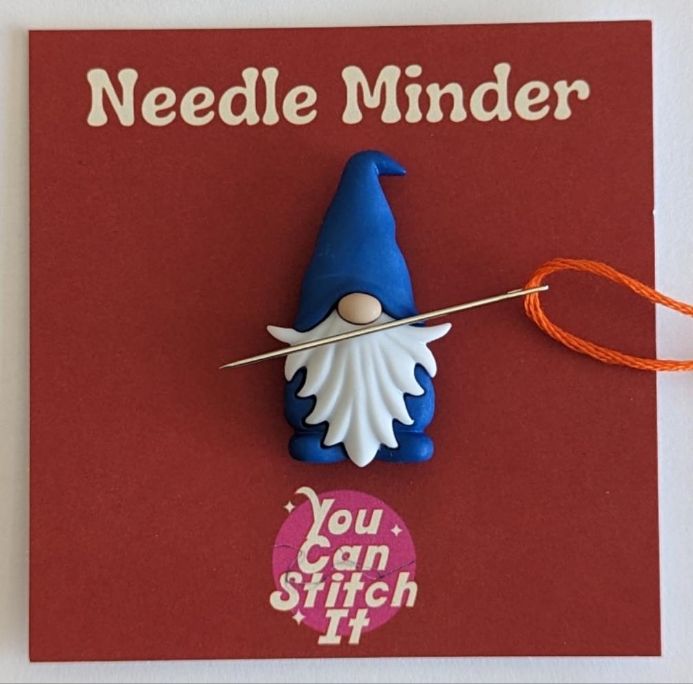 Gnome Needle Minder - Blue