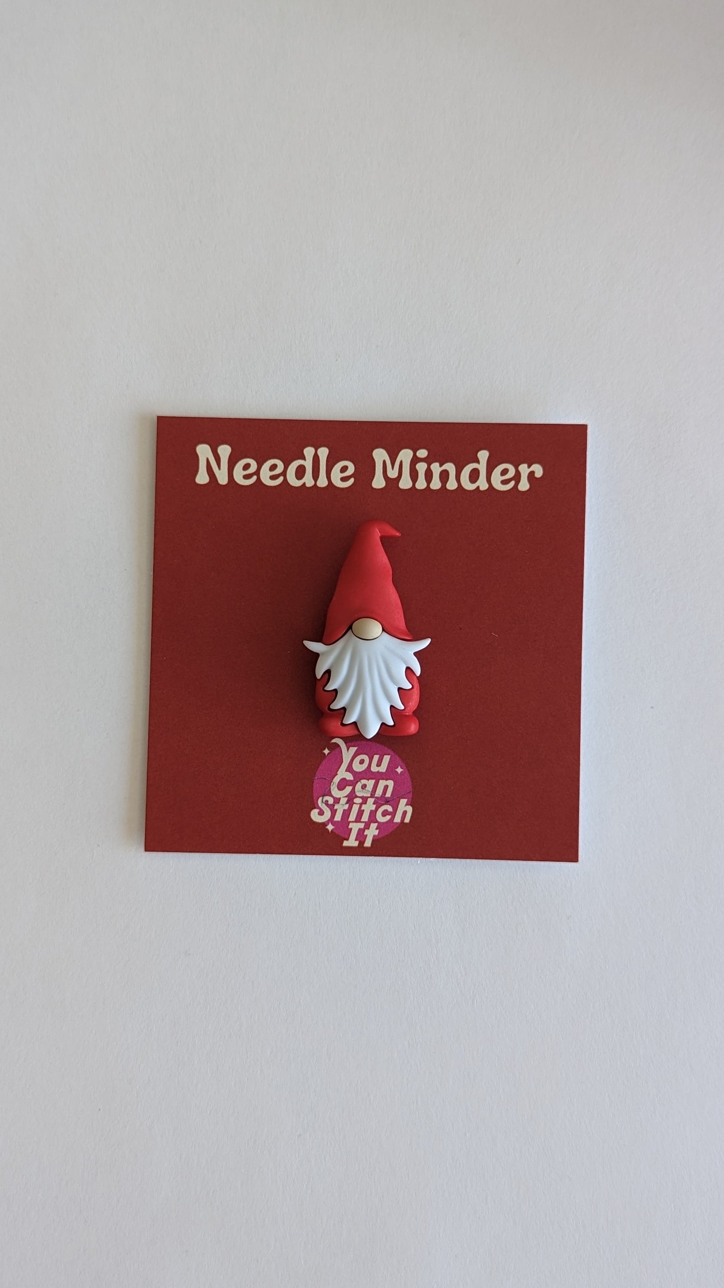 Gnome Needle Minder - Red