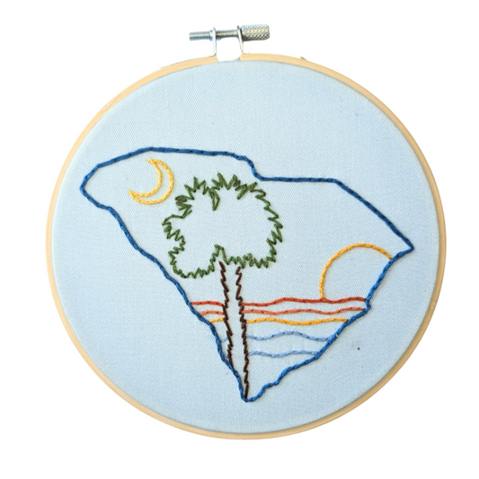 South Carolina Embroidery Kit