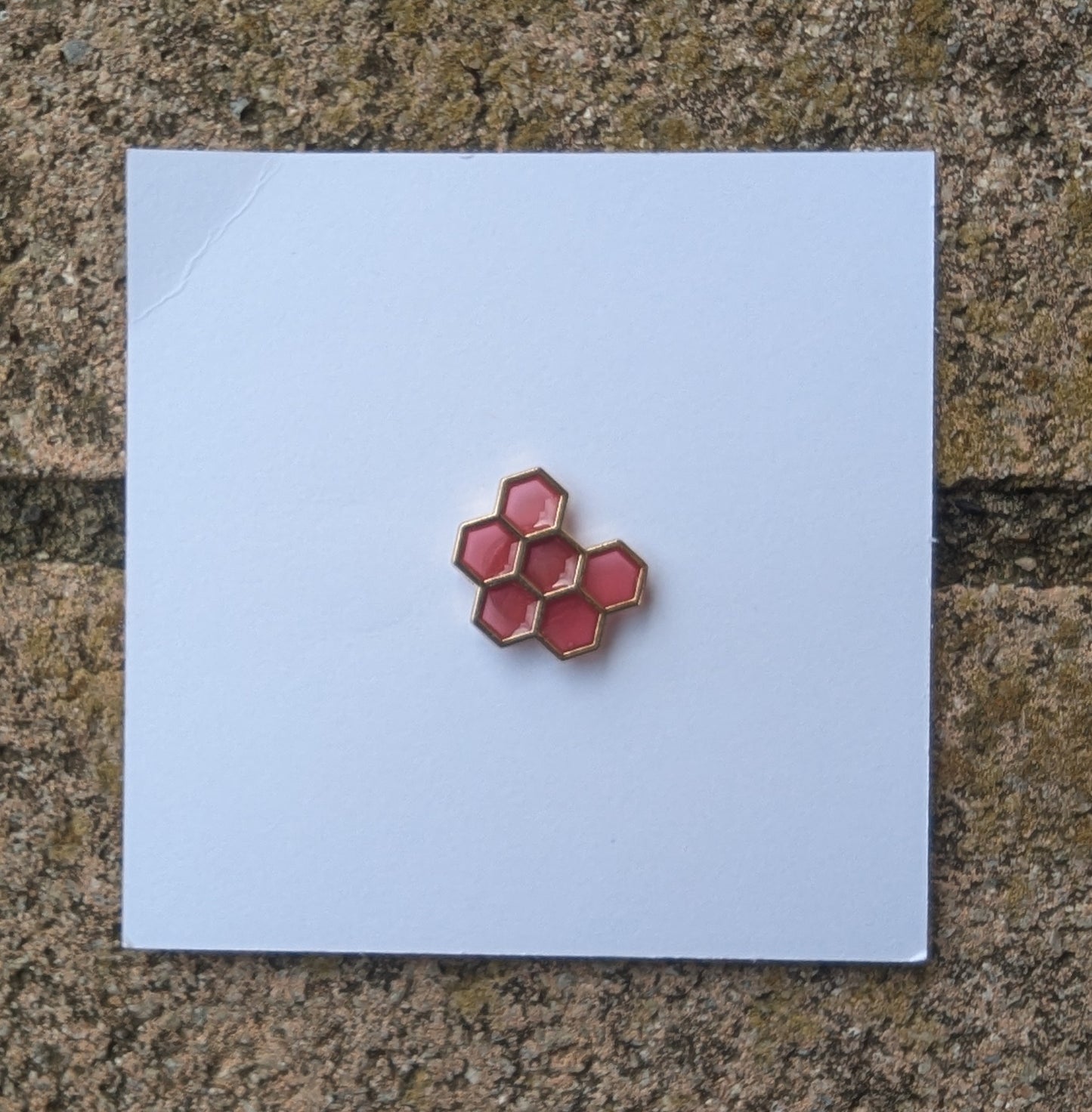 Coral Honeycomb Needle Minder