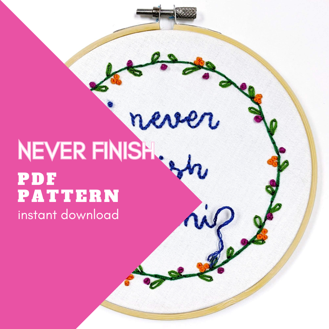 Never Finish PDF Pattern