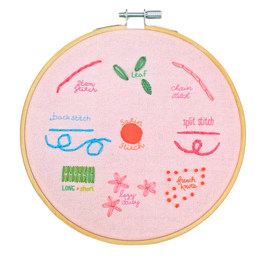Sampler Embroidery Kit