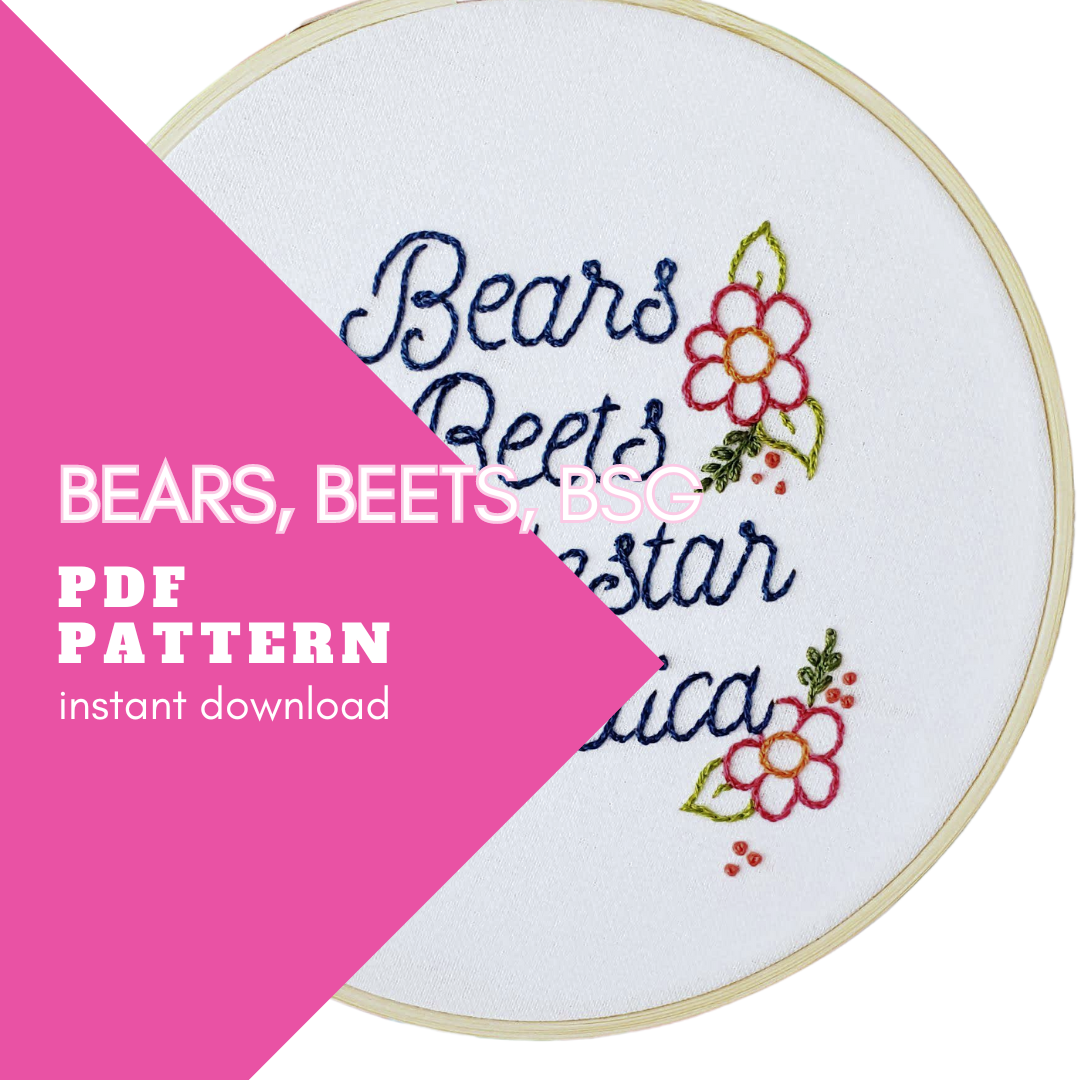 Bears Beets Battlestar Galactica - PDF Pattern