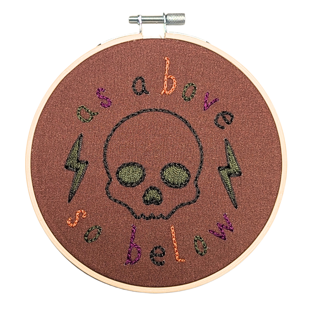 As Above Embroidery Kit