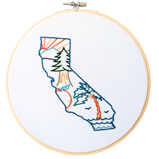 California Embroidery Kit