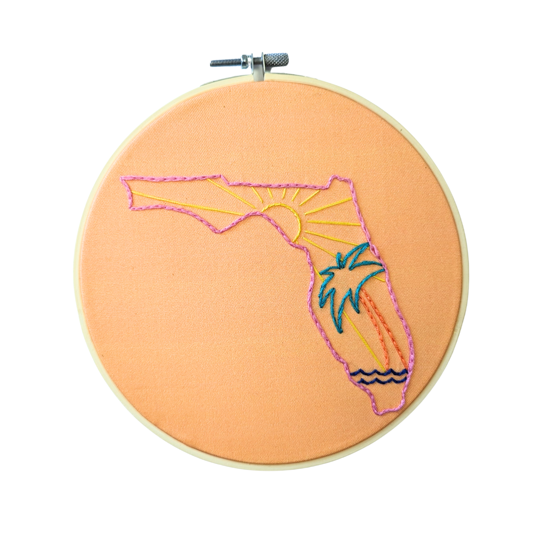 Florida Sun - Embroidery Kit