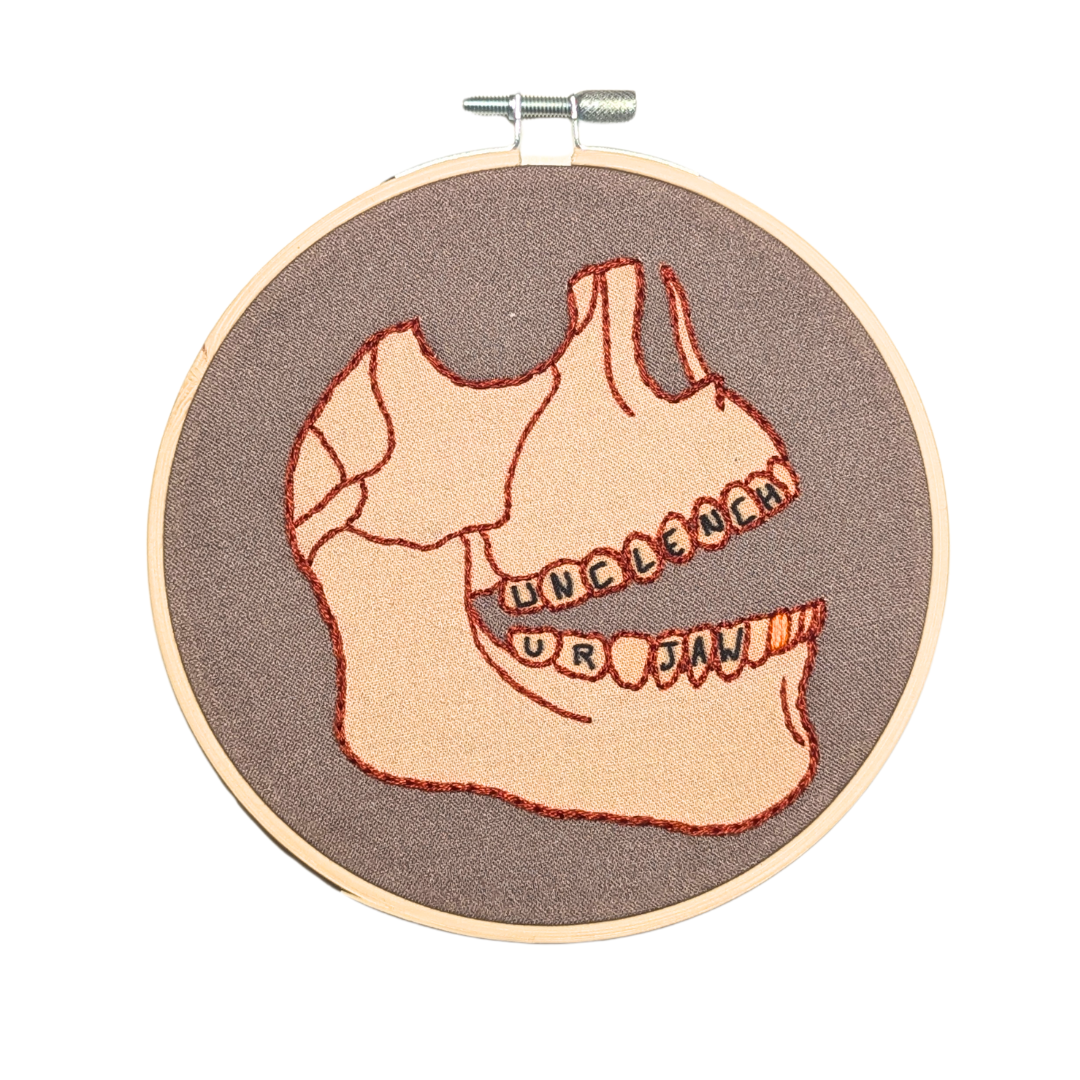 Jaw Drop Embroidery Kit