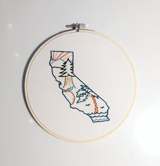 California Embroidery Kit