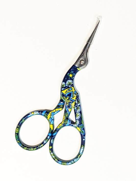 Embroidery Scissors - Blue/Green
