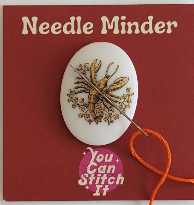 Vintage Zodiac Needle Minder - Cancer
