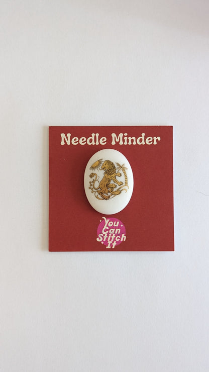 Vintage Zodiac Needle Minder - Leo
