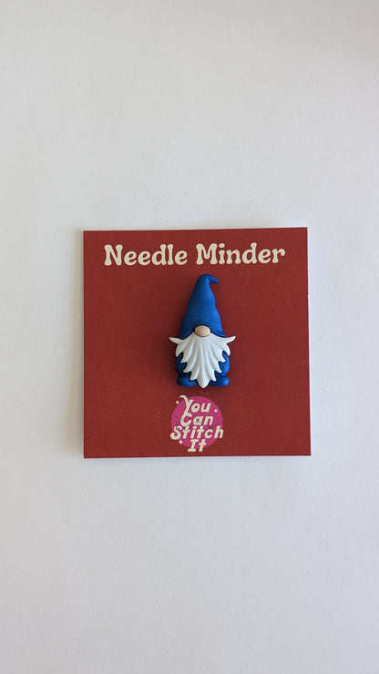 Gnome Needle Minder - Blue