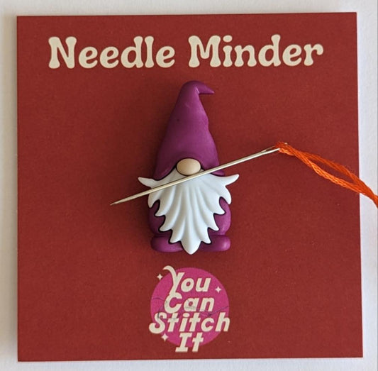 Gnome Needle Minder - Eggplant