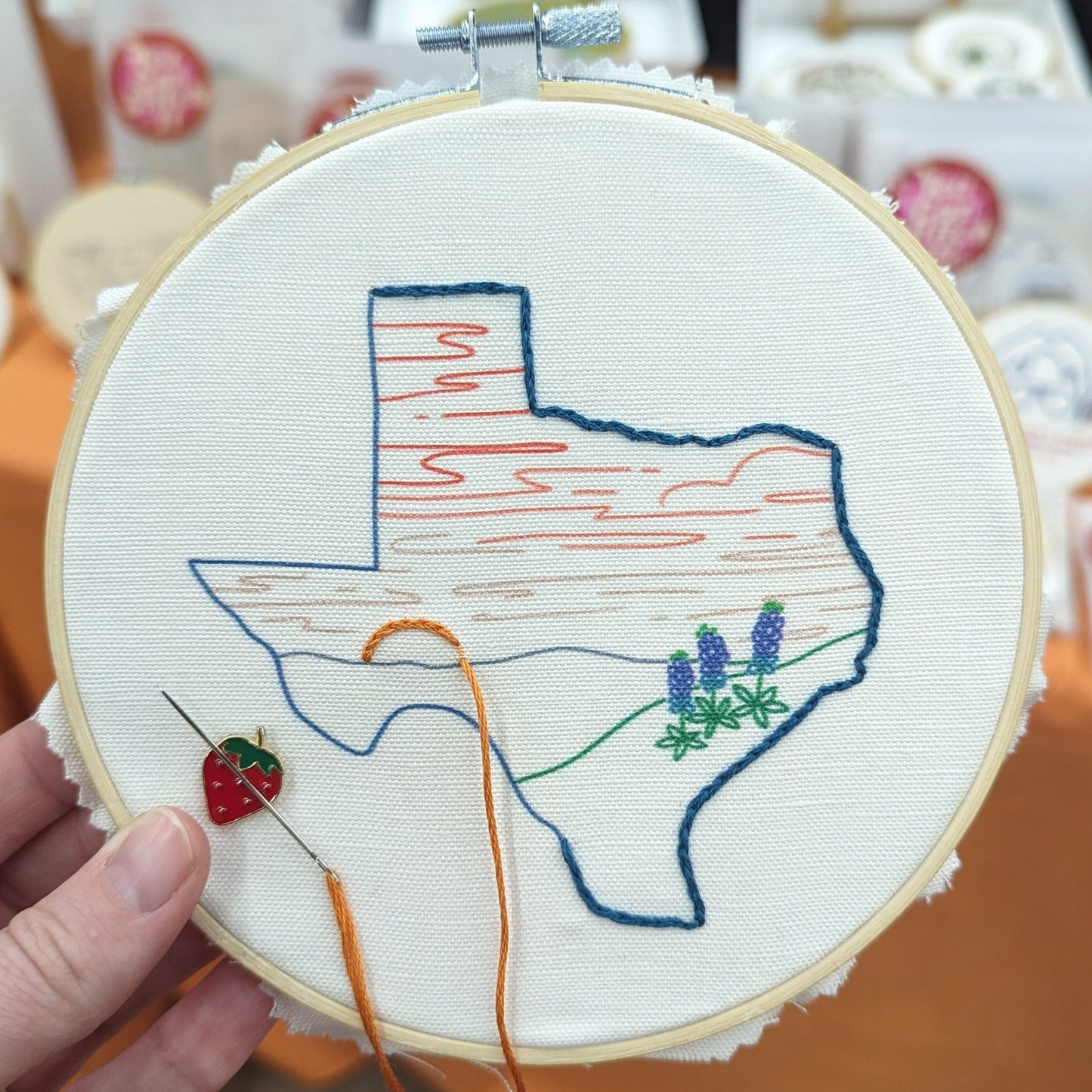 Texas Embroidery Kit