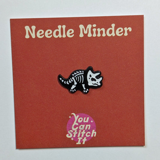Skeleton Triceratops Needle Minder