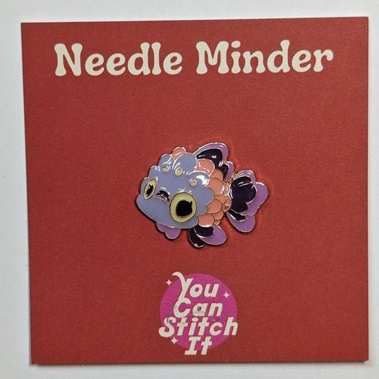 Purple Fish Needle Minder