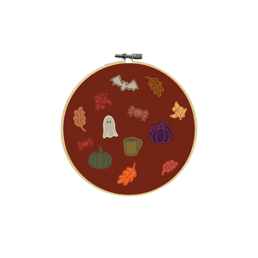 Fall Embroidery Class with You Can Stitch It