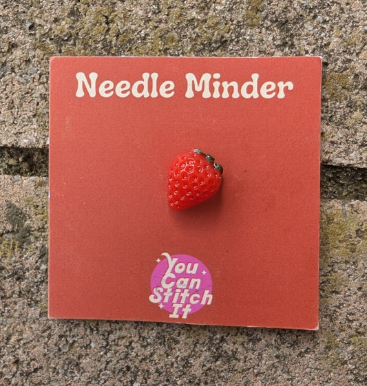 Puffy Strawberry Needle Minder
