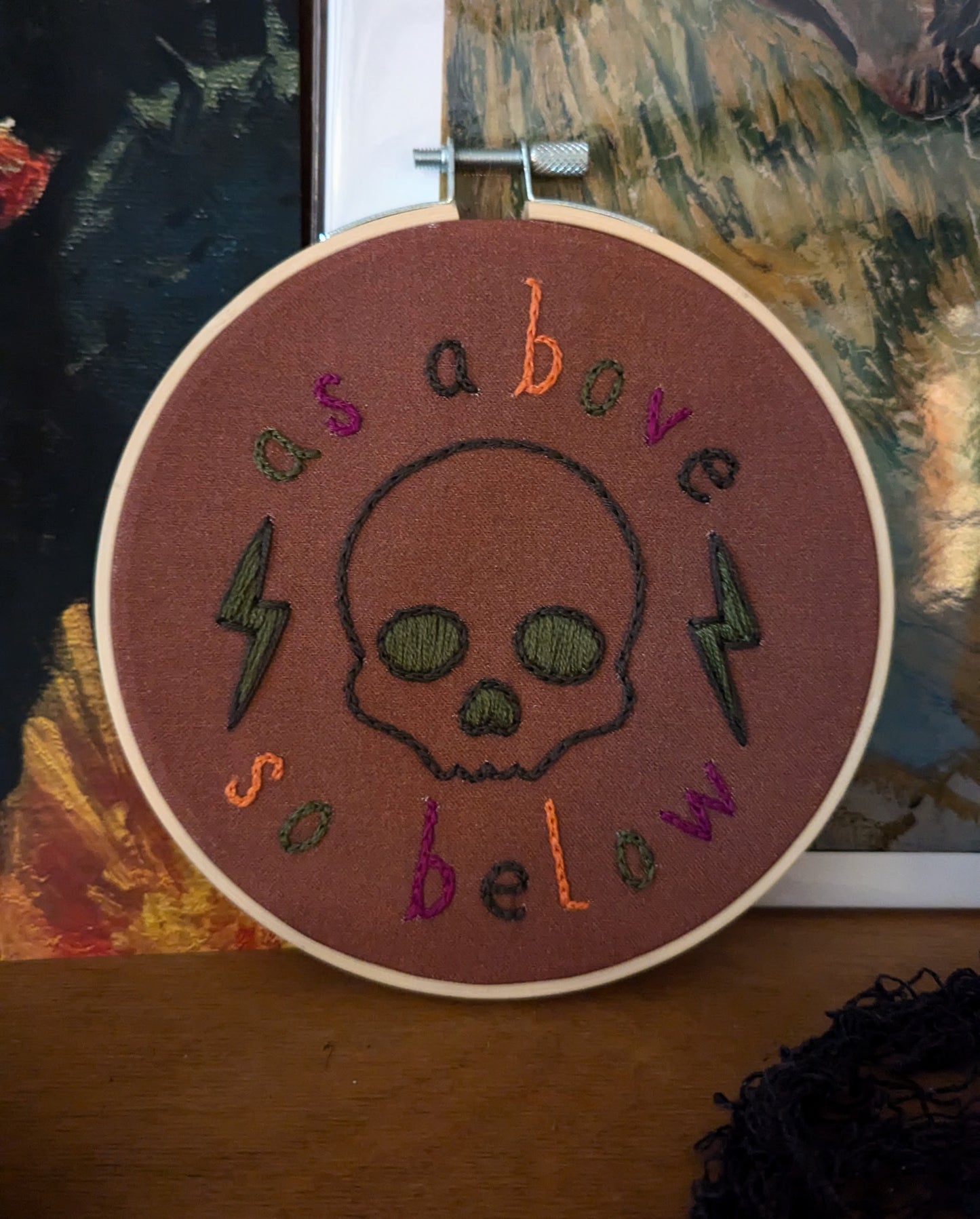 As Above Embroidery Kit