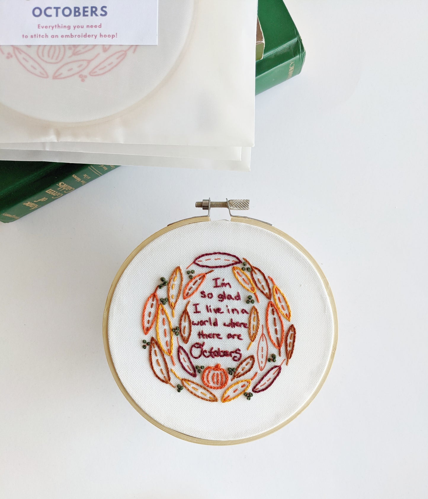 Octobers Embroidery Kit