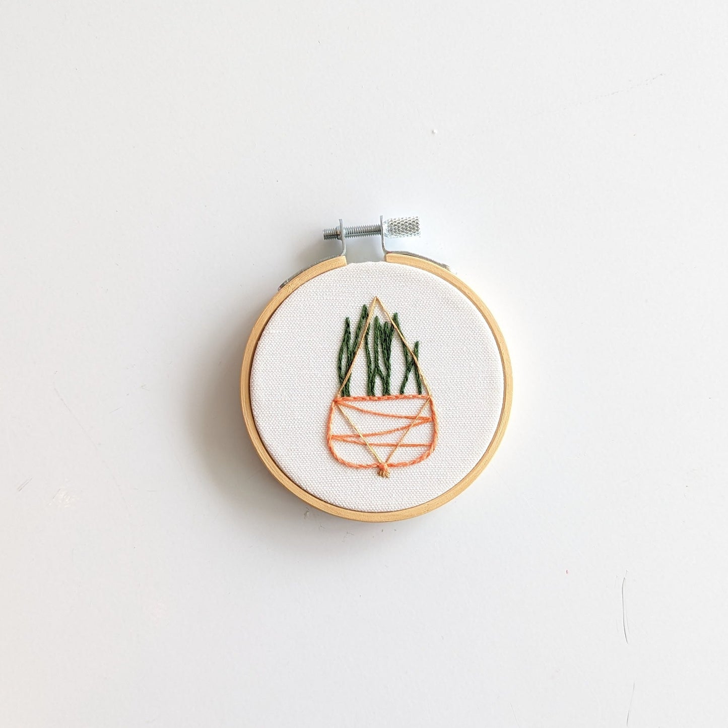 Snake Plant - Mini Embroidery Kit